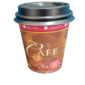 COPO DE PAPEL CAFE 180 ML